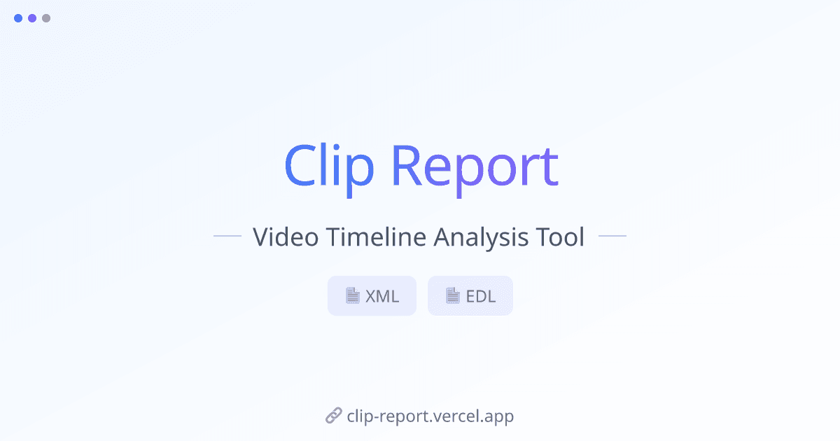 Clip Report